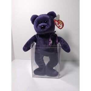 TY Beanie Baby - PRINCESS Diana Bear (PVC Pellets - Made in China - 1997) MWMTs